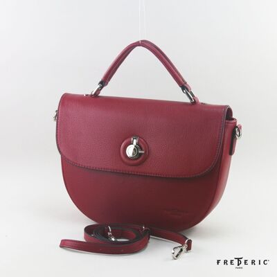 583001 Ruby red - Leather bag