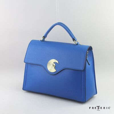 583005 Sapphire Blue - Leather bag