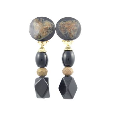 Ouro clip earrings