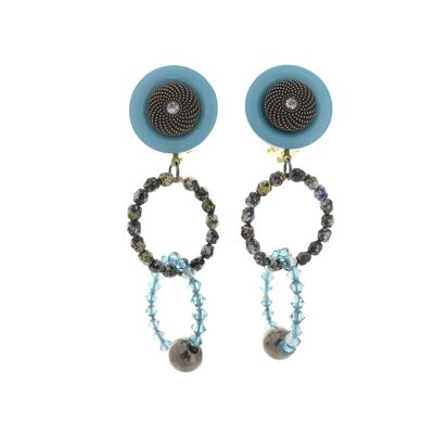 Boucles d'oreilles clips Cercle