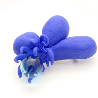 Alga Blue Brooch