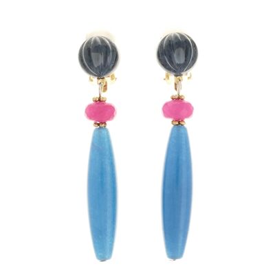 Boucles d'oreilles clips Dalia