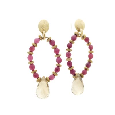 Boucles d'oreilles Rubiana