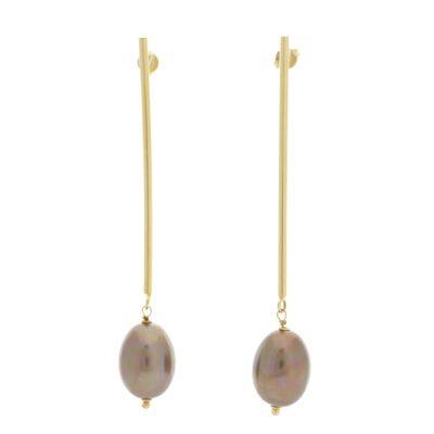 Pearl earrings