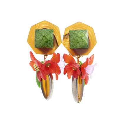 Boucles d'oreilles clips Dalia