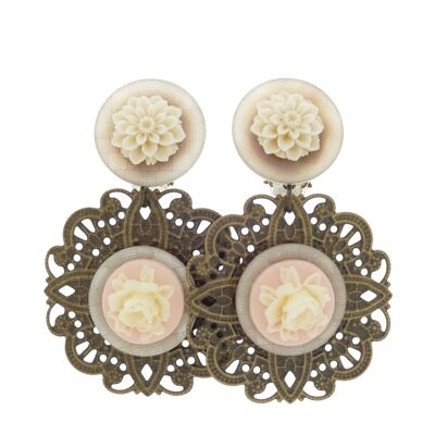 Boucles d'oreilles clip Margarita