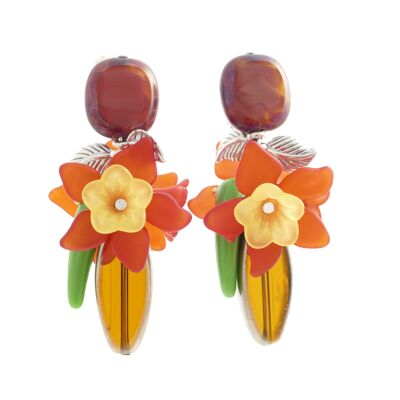 Boucles d'oreilles clips Talia