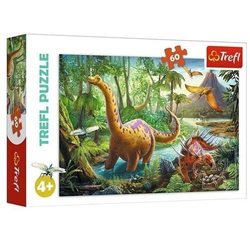 Puzzle 60 pièces dinosaure