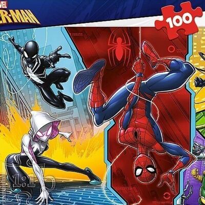 Puzzle del hombre araña 100 piezas