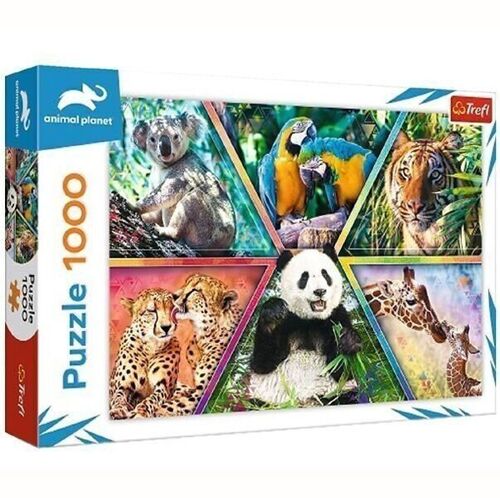 Puzzle 1000 pièces animaux