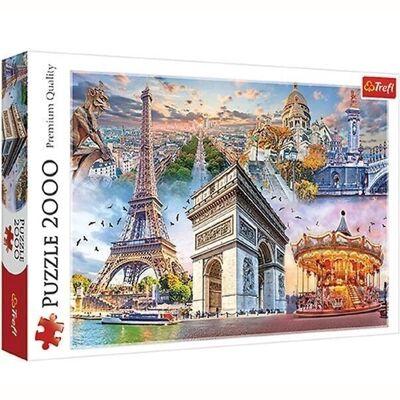 2000 piece puzzle Paris