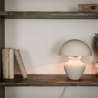 Porcini mushroom table lamp