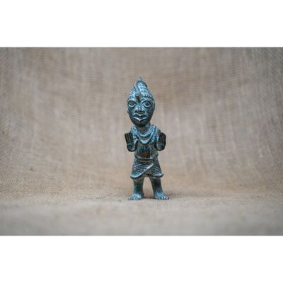 Guerriero di bronzo del Benin TR101.7