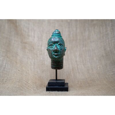 Benin-Bronzekopf – 37,5