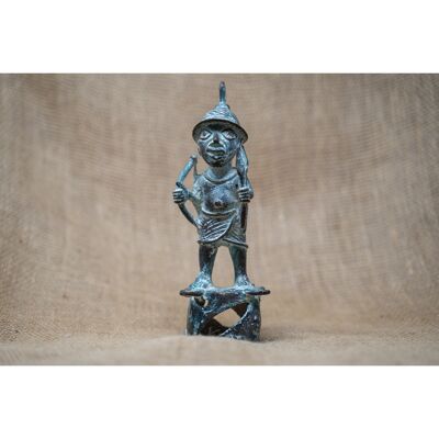 Guerriero di bronzo del Benin TR101.6