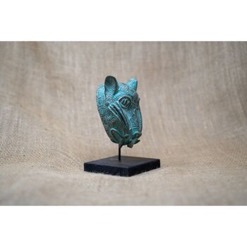Sculpture Léopard du Bénin - Bronze 26.10 3