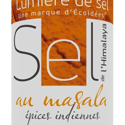 Fine salt with masala (Indian spices) ORGANIC
