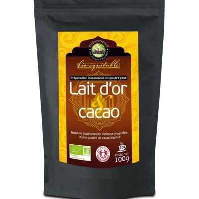 Miscela di cacao al latte dorato BIOLOGICO E GIUSTO