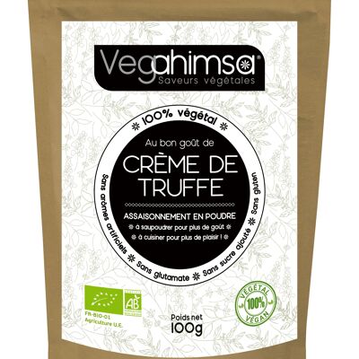 Vegetable seasoning ORGANIC TRUFFLE CREAM flavor