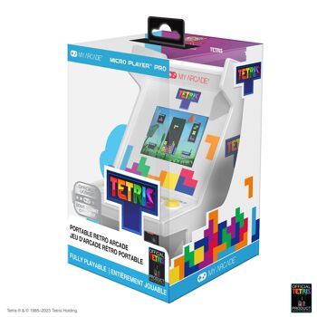 Mini borne d'arcade  - Tetris - Licence officielle - MyArcade 4