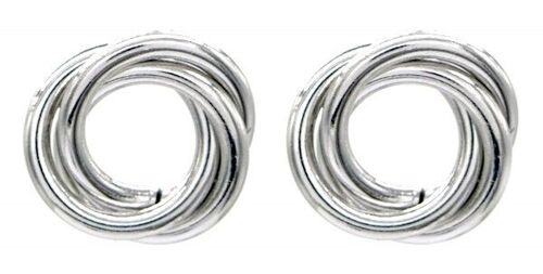 C-E1.1 E031-024S S. Steel Earring 1.5cm