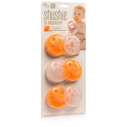 Shushie™ Soothing Silicone Dummies Set (6-Pack)