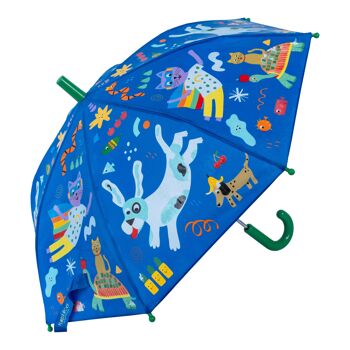 Parapluie à changement de couleur pour animaux de compagnie 4