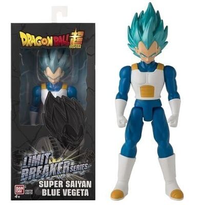 Bandai - Dragon Ball Super - Figurine Géante Limit Breaker 30 cm - Super Saiyan Vegeta Blue - Réf :  36732