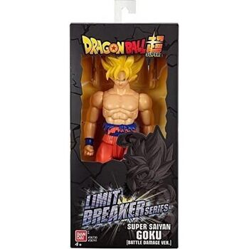 Bandai - Dragon Ball - Figurine géante Limit Breaker - Super Saiyan Goku (Battle Damage Ver.) - Réf :  36741 2