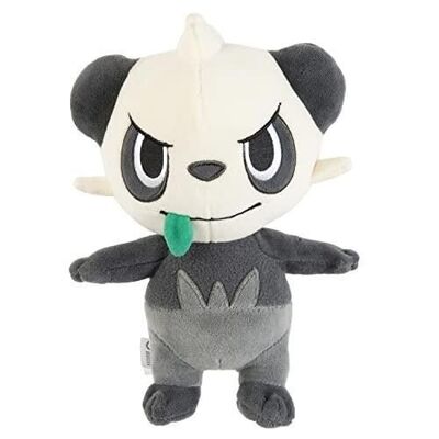 Bandai – Pokémon – Pandespiègle Plüsch (Pancham) – 20 cm sehr weiches Plüsch – Ref: JW95363