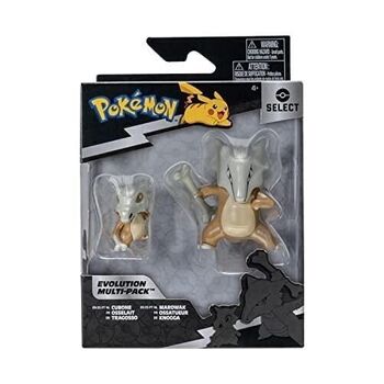 Bandai - Pokémon - Pack évolution Osselait & Ossatueur - Figurine Osselait 5cm + Figurine Ossatueur 10cm - Réf : JW2774 3