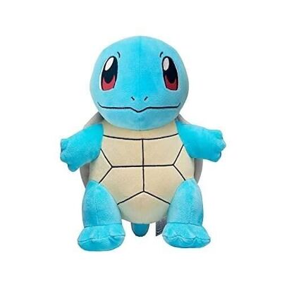 Bandai - Pokémon - Squirtle plush toy - 30 cm soft plush toy - Ref: JW0058