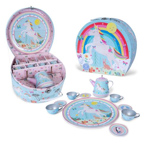 Rainbow Fairy 11pc Musical Tea Set