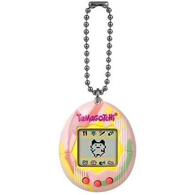 Bandai - Tamagotchi - Original Tamagotchi - Art Style Model - Virtual pet with screen, 3 buttons and games - Ref: 42883