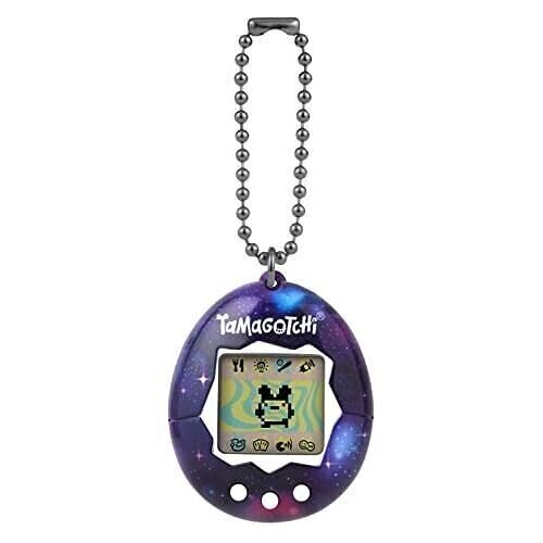 Bandai - Tamagotchi - Tamagotchi original - Modèle Galaxy - Animal de compagnie virtuel avec écran, 3 boutons et jeux - Réf : 42933