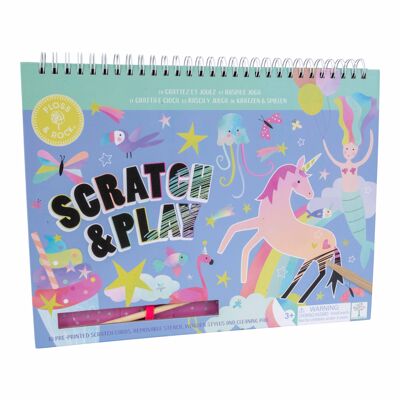 Jeu à gratter et à jouer fantastique