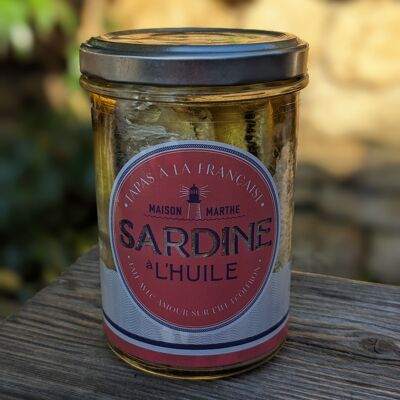 Sardine in Vintage-Öl 2023