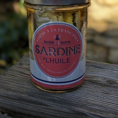 Sardine in Vintage-Öl 2023