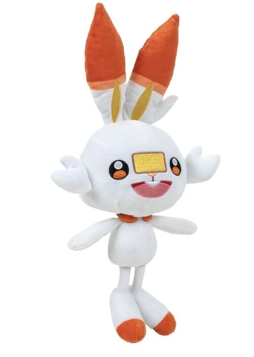 Bandai - Pokémon - Peluche Flambino 20 cm Toute Douce - Réf : JW95364