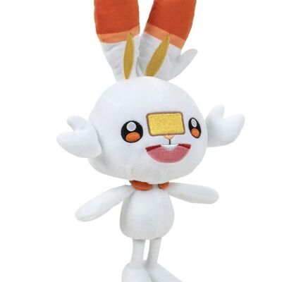 Bandai - Pokémon - Peluche Flambino 20 cm Toute Douce - Réf : JW95364