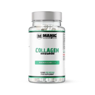 Manic Muscle Labs Complejo de Colágeno Marino 90 Cápsulas