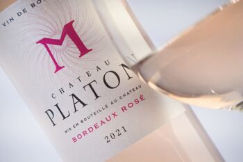 Château PLATON Bordeaux Rosé 2