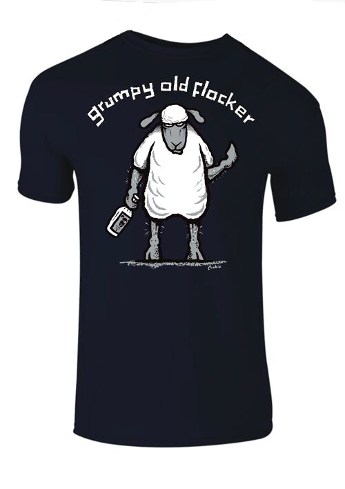 Men's T-Shirt | Grumpy Old Flocker | Flockers