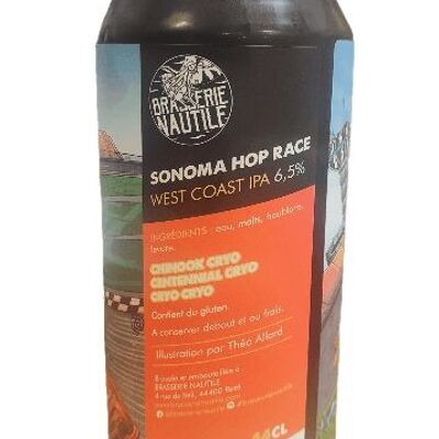 Sonoma Hop Race - West Coast IPA al 6,5% in lattina da 44cl