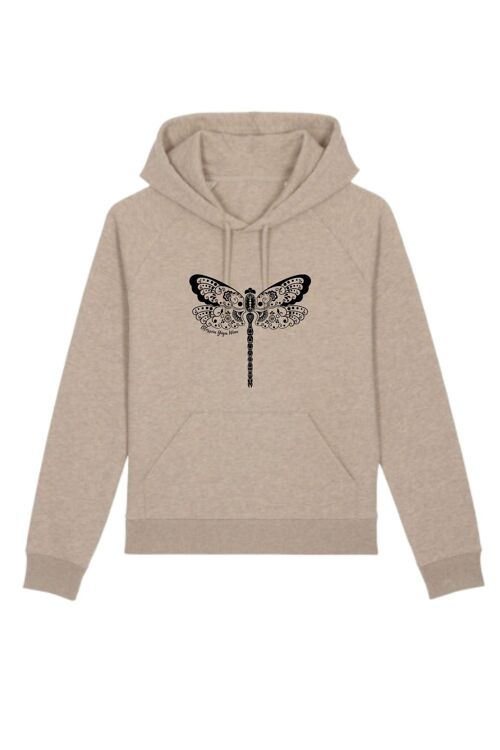 Dragonfly Print Hoodie