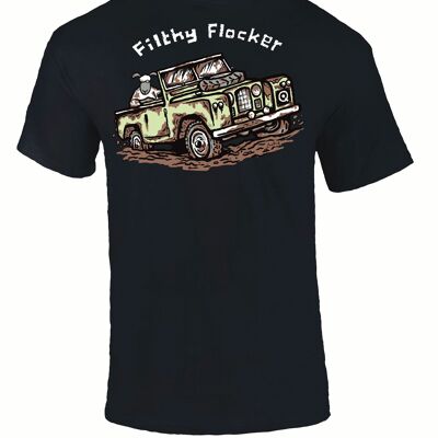Herren-T-Shirts | Schmutziger Flocker | Flocker