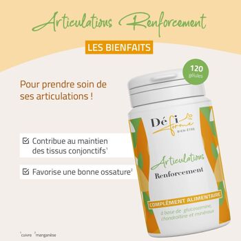 Complément Alimentaire Articulations renforcement - 120 gélules 4