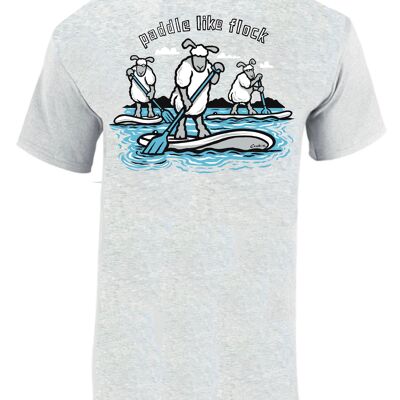 Men's T-Shirt | Paddle Like Flock - SUP | Flockers