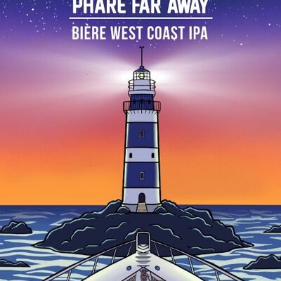 Bierdose 44 cl West Coast IPA 6,5 %vol - Phare Far Away