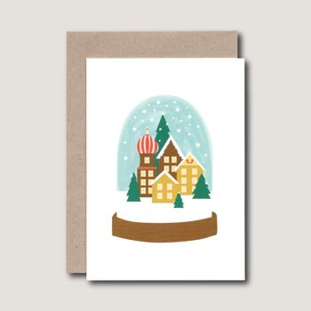 CHRISTMAS CARD - Let it snow 1